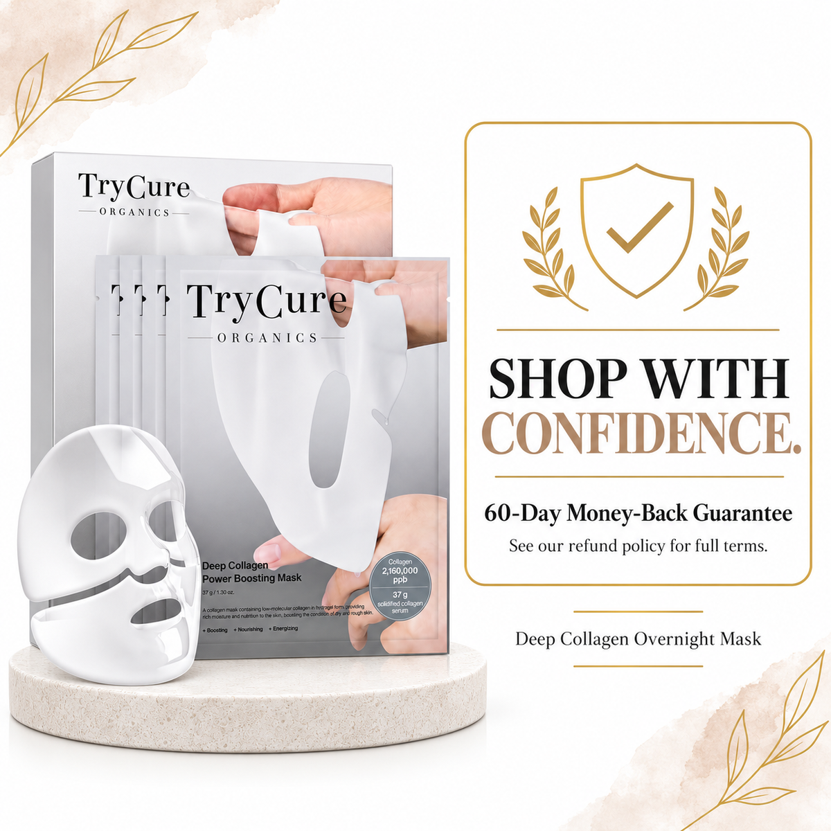 Deep Collagen Overnight Mask — guarantee