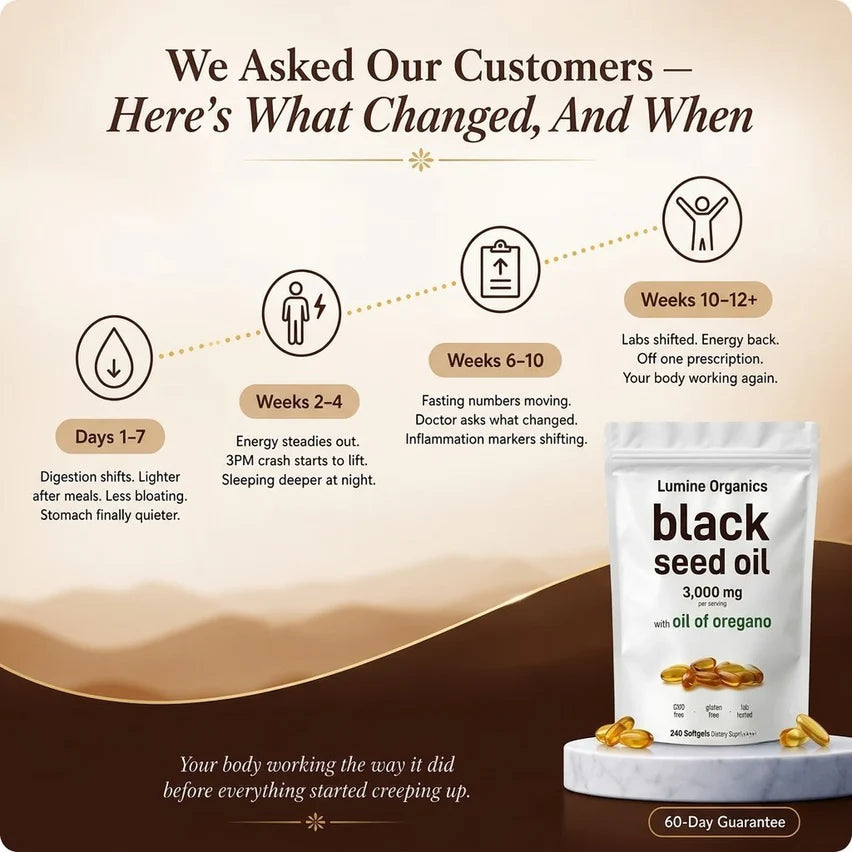 Not just another black seed oil — this one has the dose that actually lowers your blood sugar.