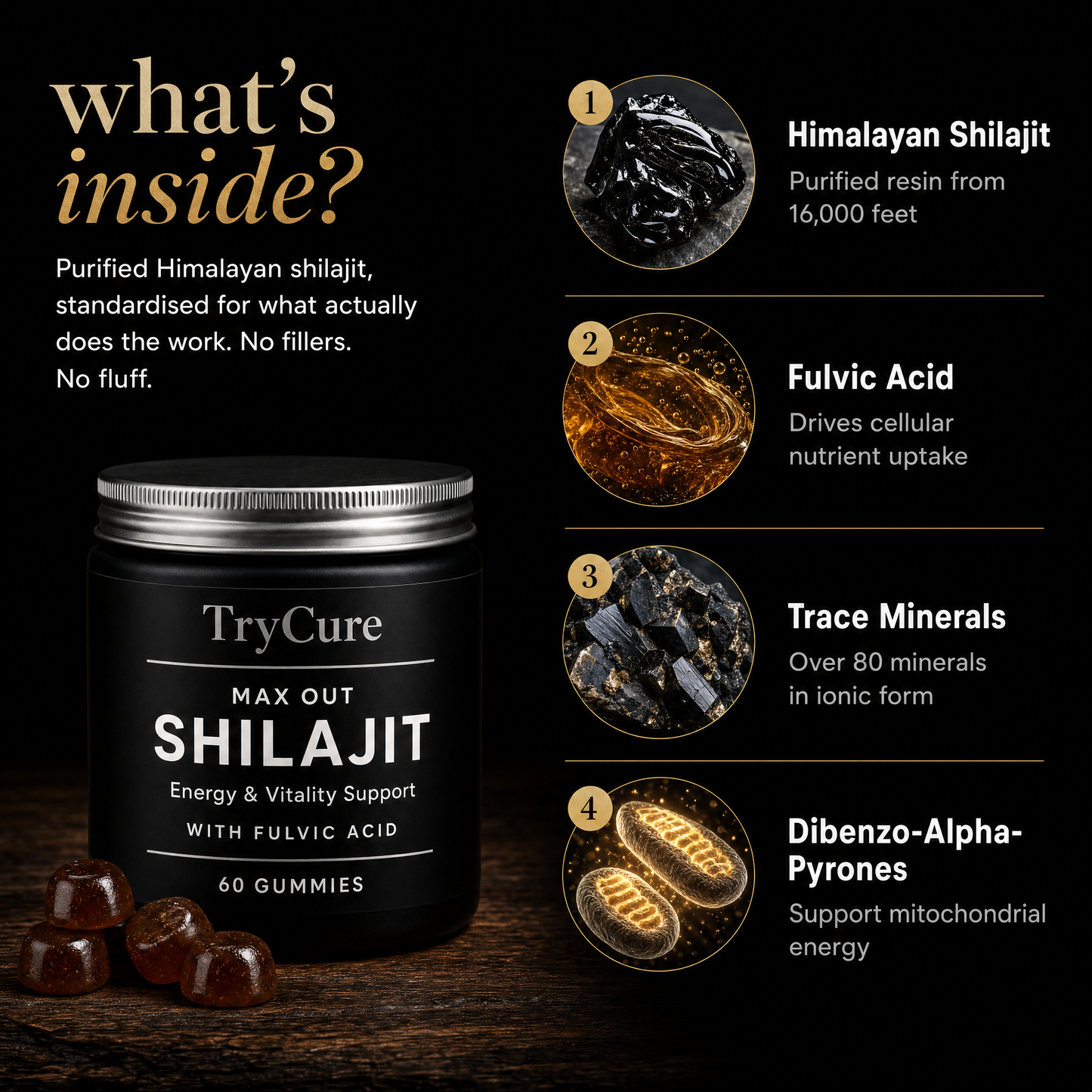 TryCure® MAX OUT SHILAJIT