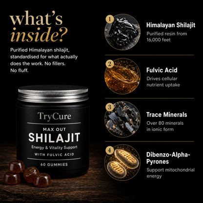 TryCure® MAX OUT SHILAJIT