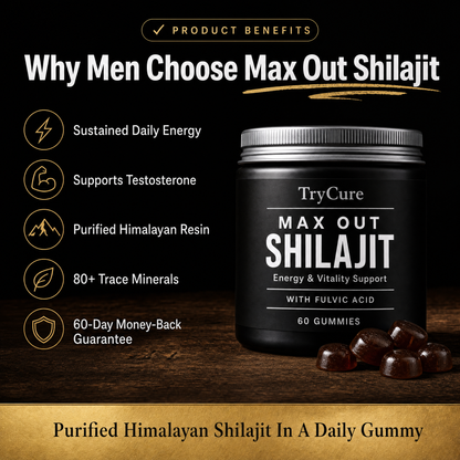 TryCure® MAX OUT SHILAJIT