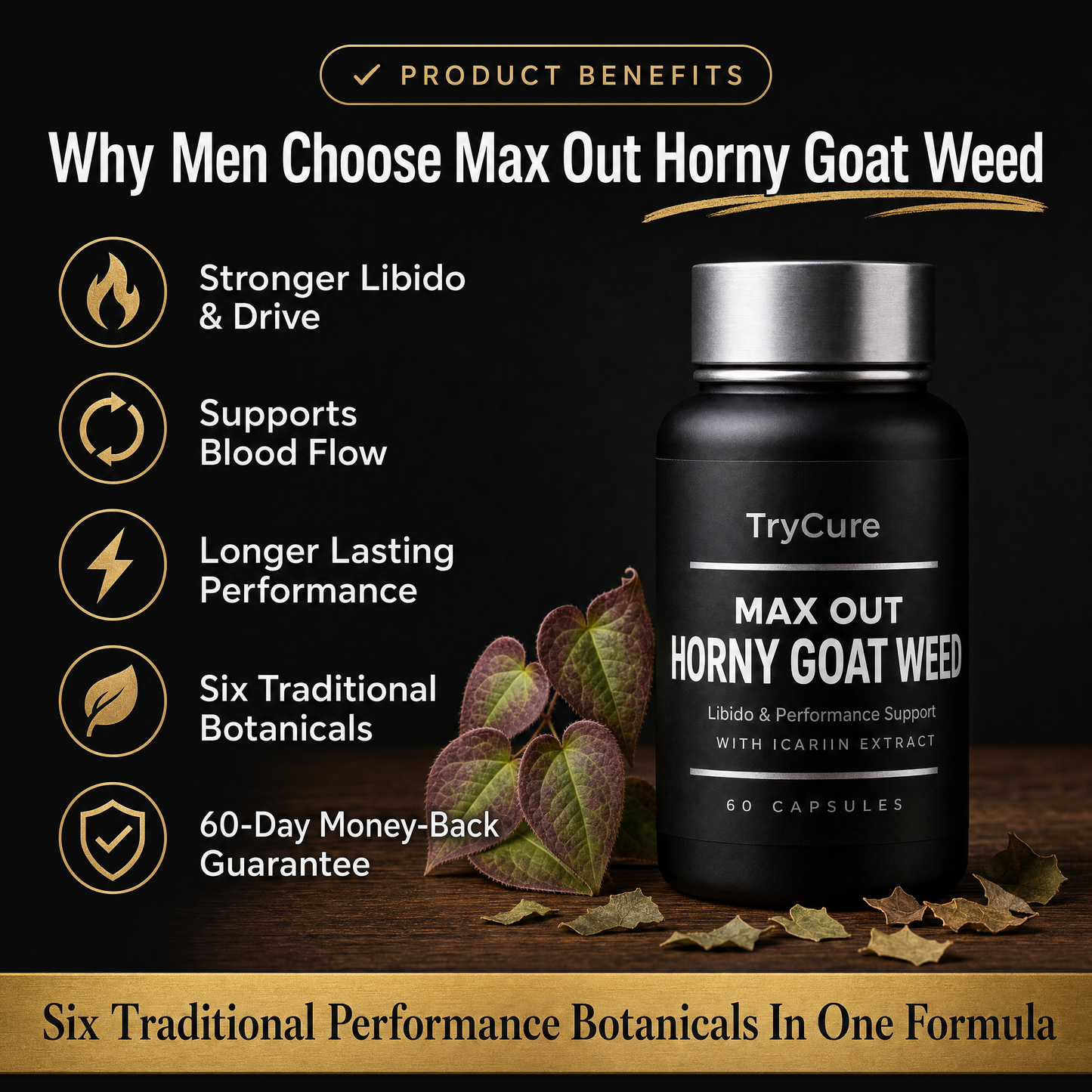 TryCure® MAX OUT HORNY GOAT WEED