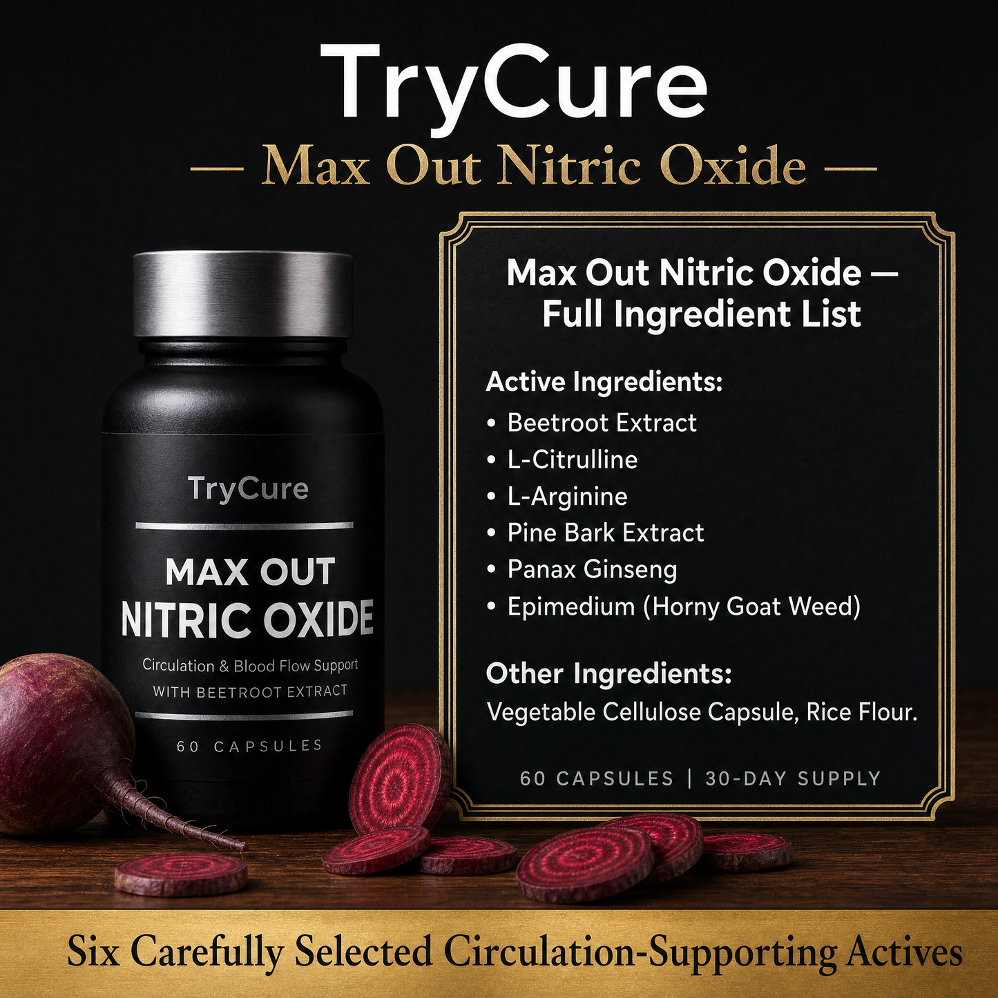 TryCure® MAX OUT NITRIC OXIDE