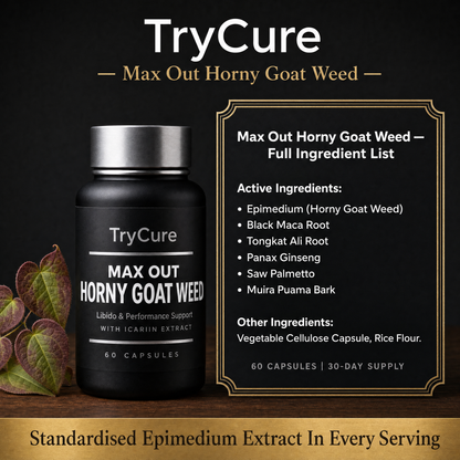 TryCure® MAX OUT HORNY GOAT WEED