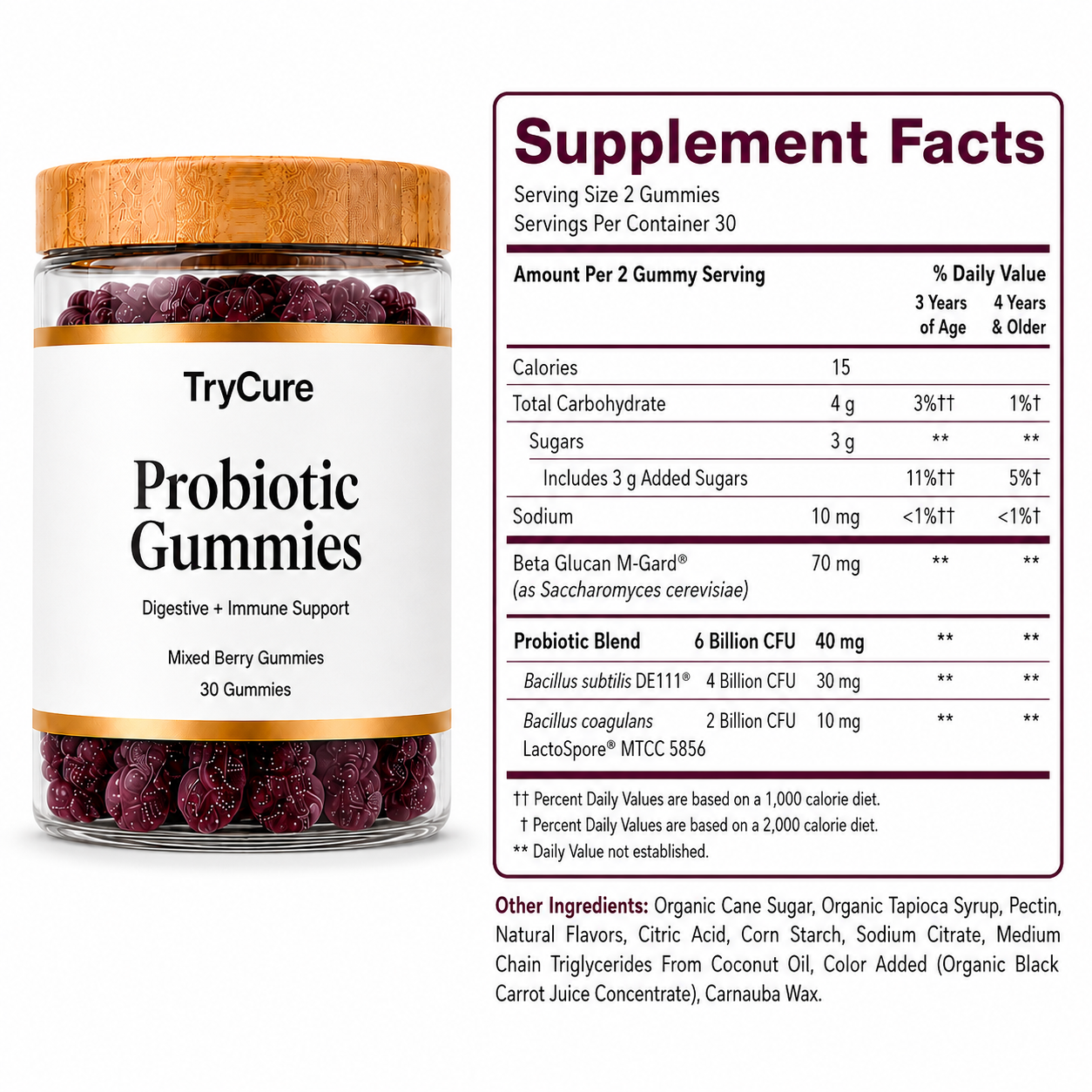 TryCure® Probiotic Gummies