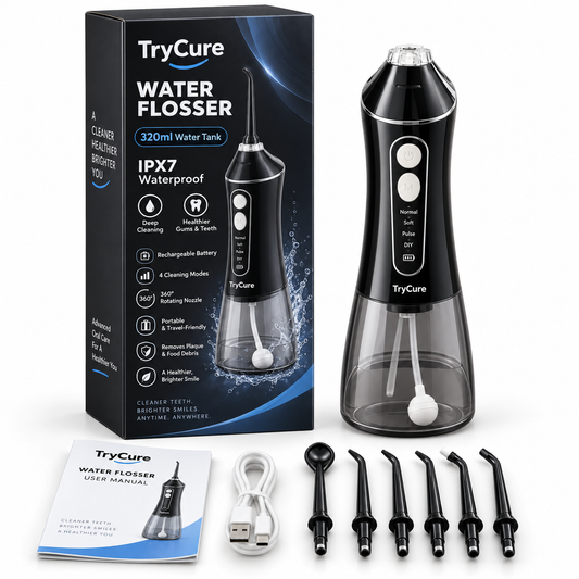 TryCure® Stain Flush Water Flosser