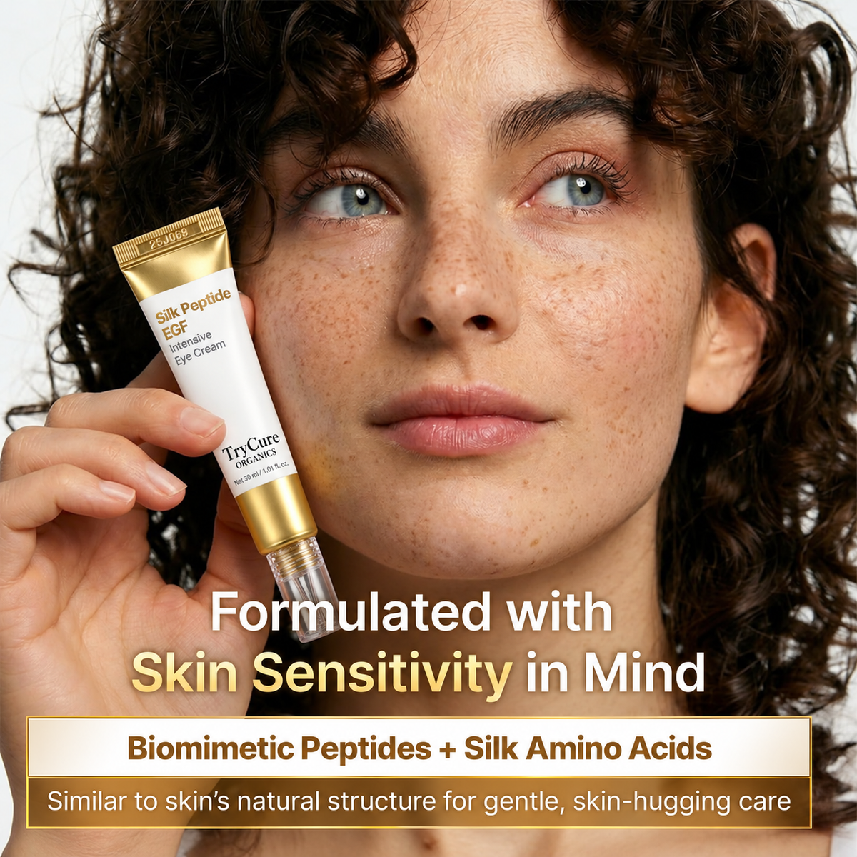 TryCure® Silk Peptides Under Eye Cream