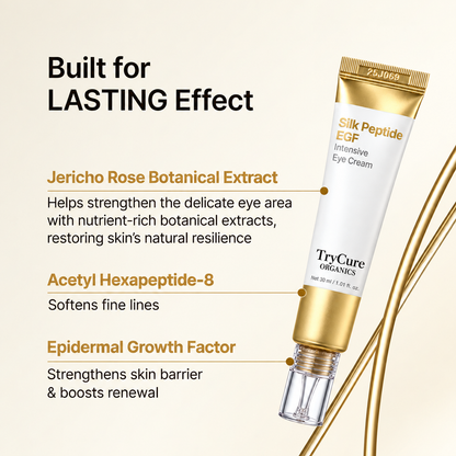 TryCure® Silk Peptides Under Eye Cream