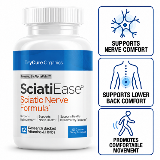 TryCure® Sciatic Nerve Health - Back Pain and Nerve Relief