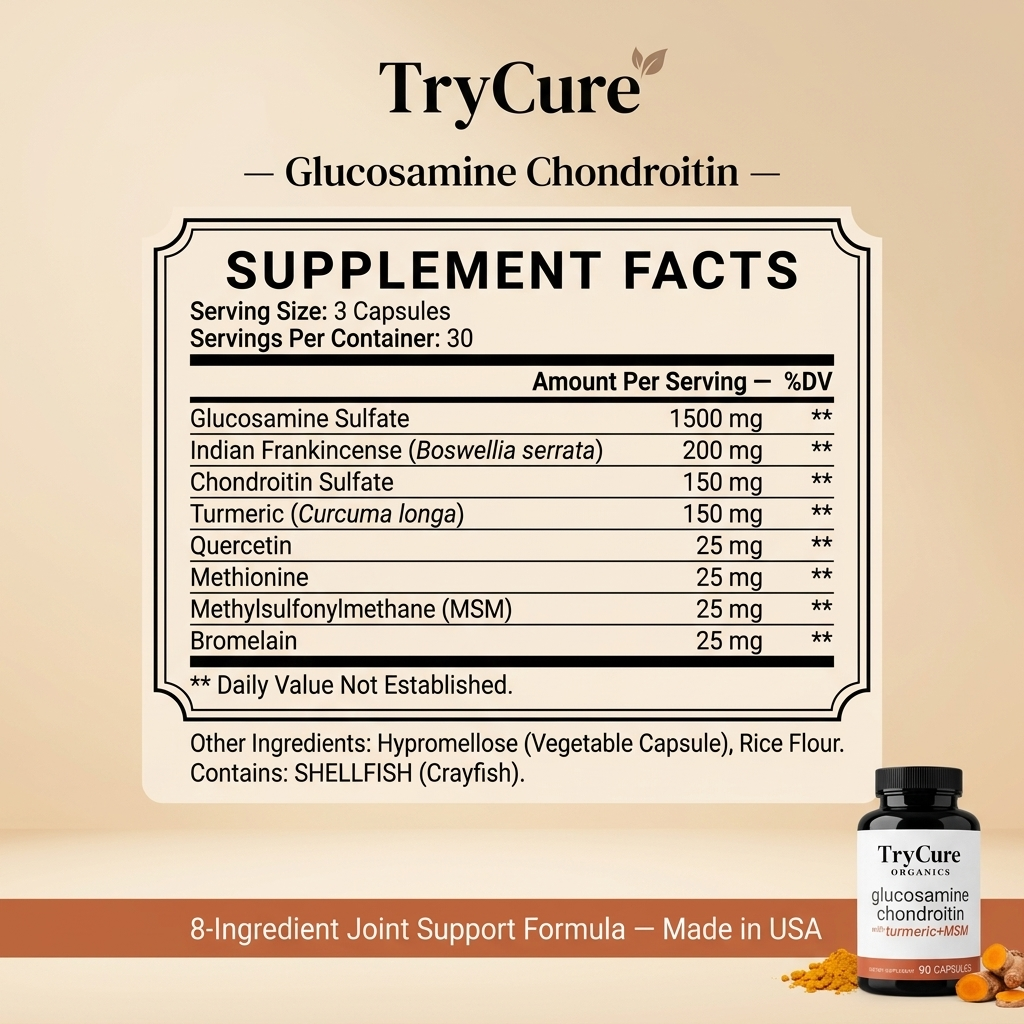 TryCure® Glucosamine Chondrotin