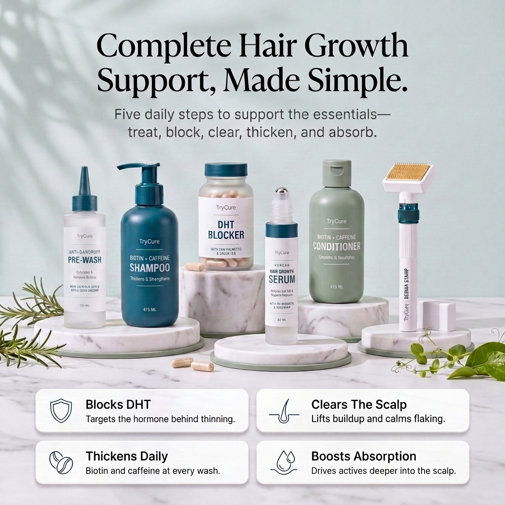 Complete Korean Hair Care System