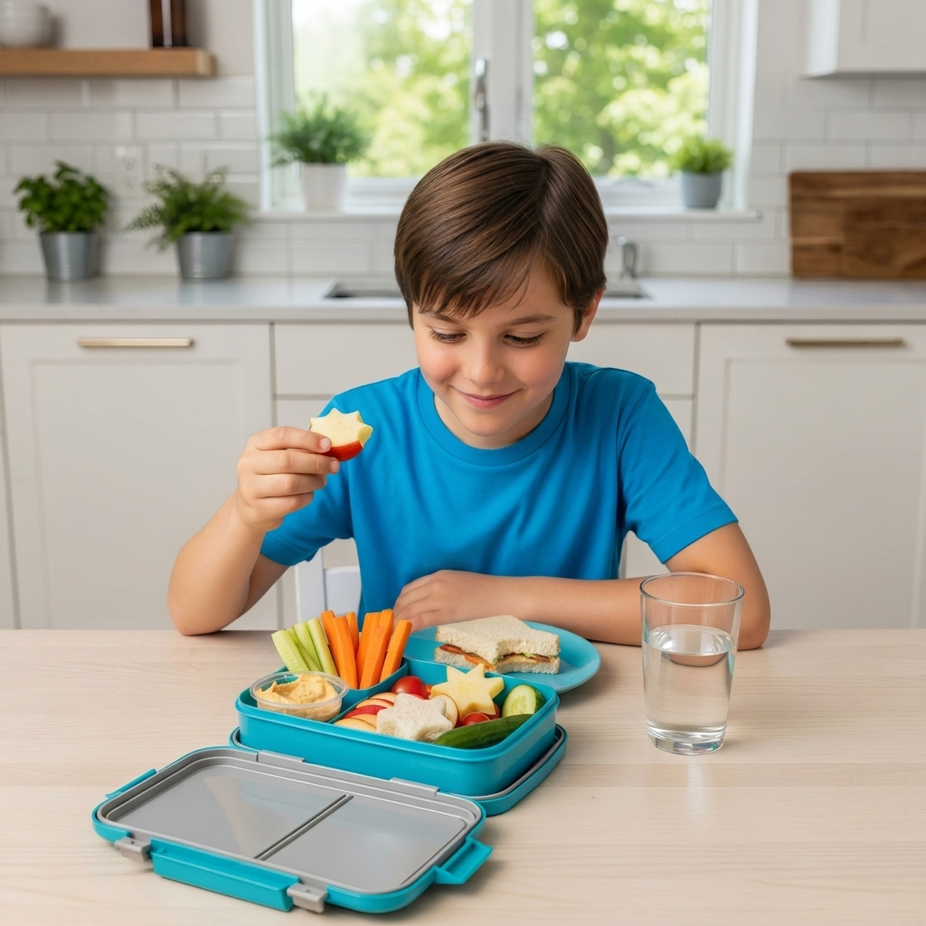 Child staying engaged with an everyday activity