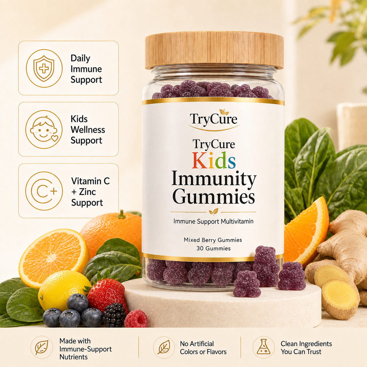 TryCure® IMMUNITY GUMMIES