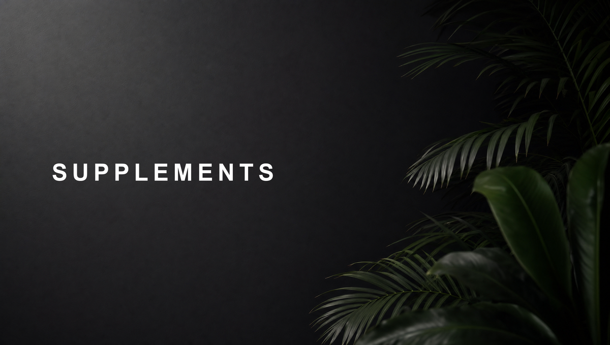 Supplements collection banner