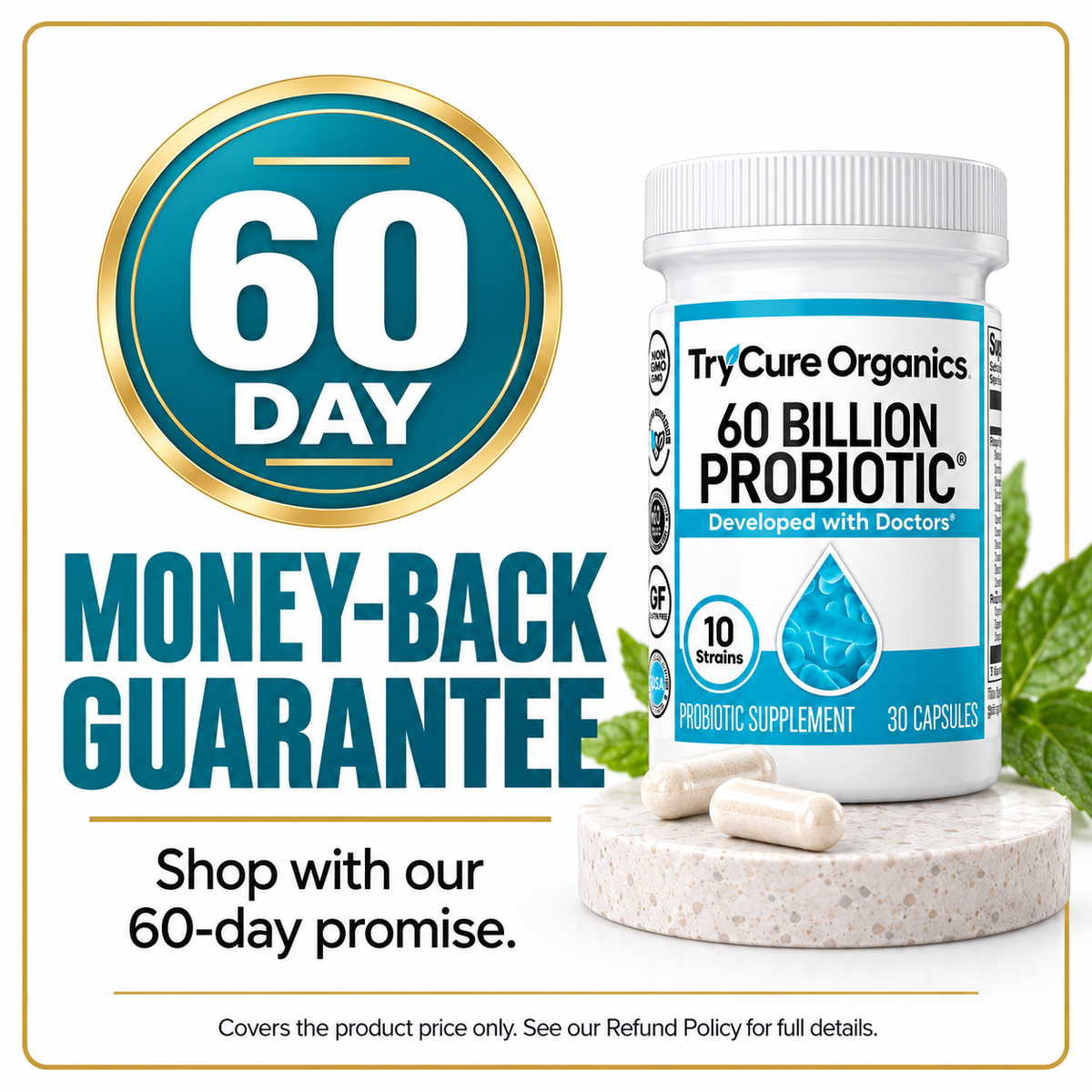 TryCure gut restore — gallery 07 guarantee