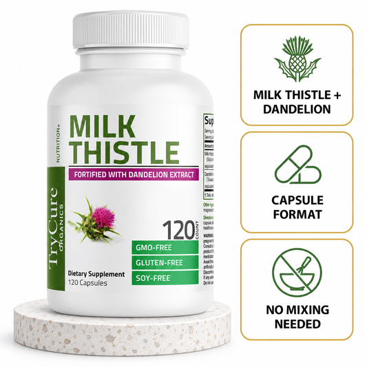 TryCure milk thistle — gallery 01 hero