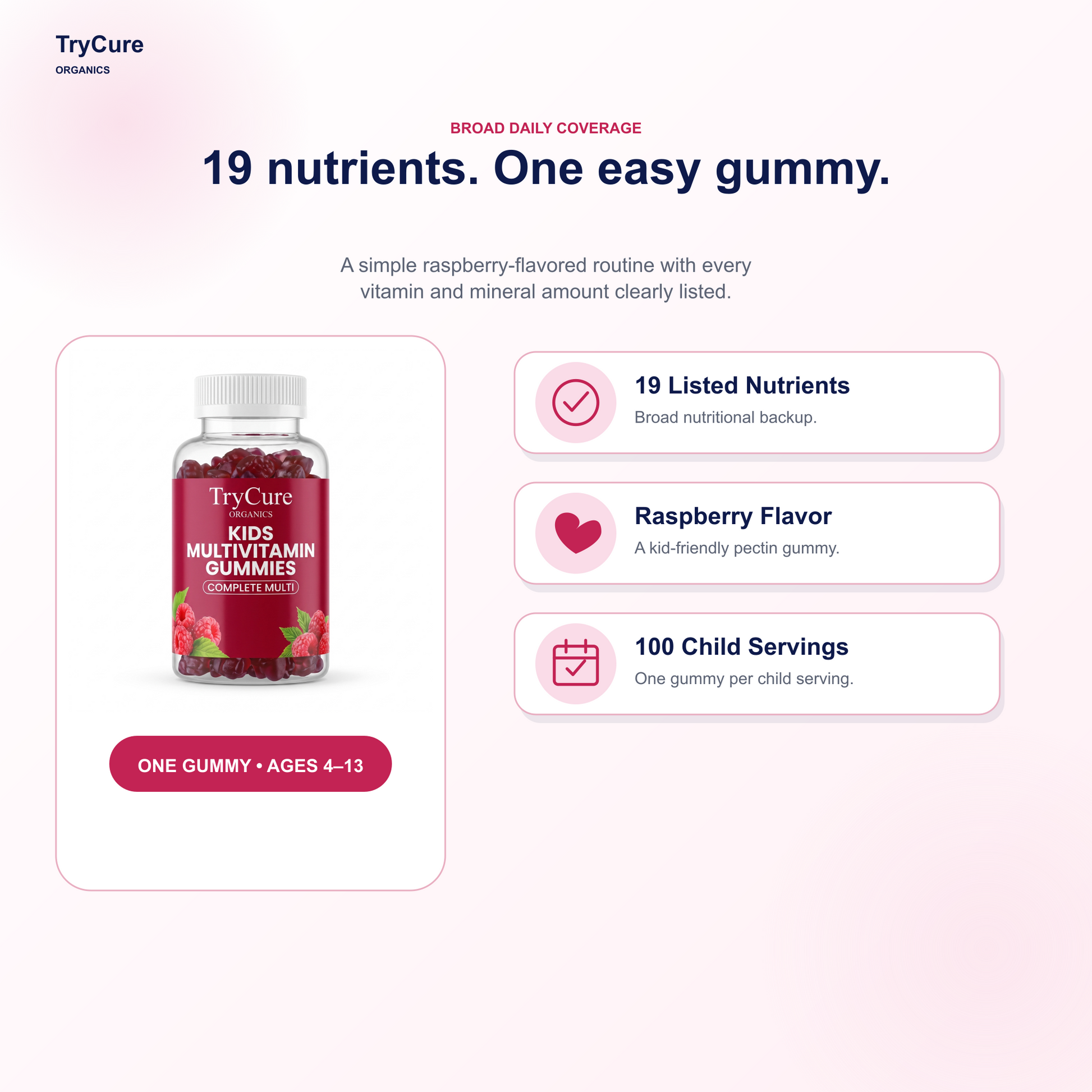 TryCure® Multivitamin Gummies For Kids — why this one (4 of 7)