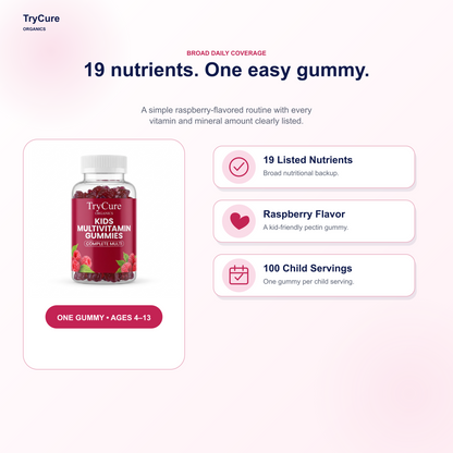 TryCure® Multivitamin Gummies For Kids — why this one (4 of 7)