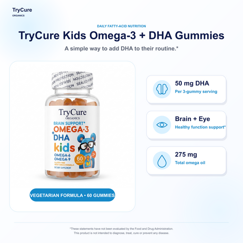 TryCure® Omega 3 - DHA Gummies For Kids — hero (1 of 7)