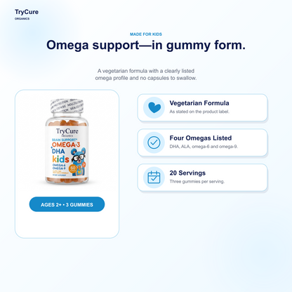 TryCure® Omega 3 - DHA Gummies For Kids — why this one (4 of 7)