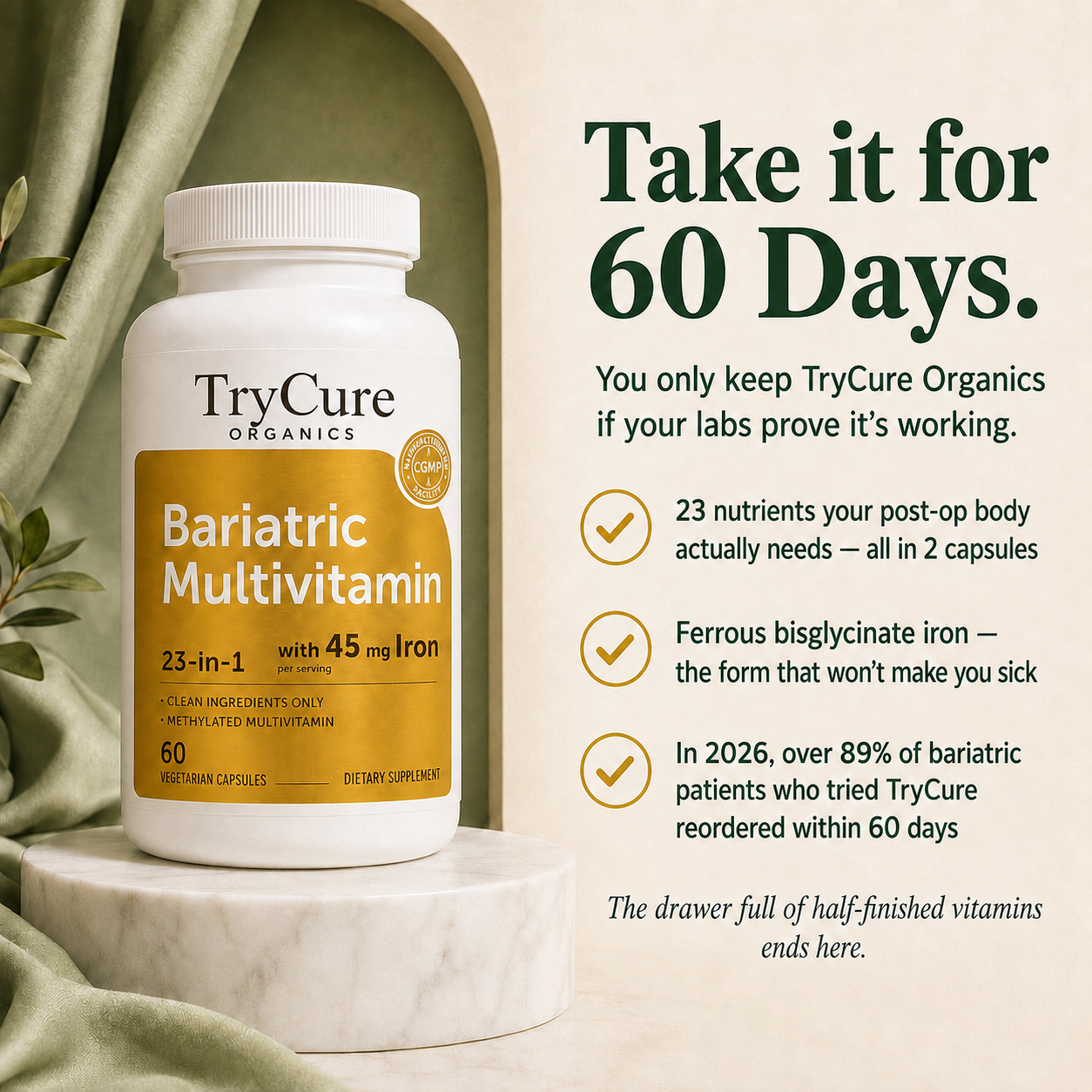 TryCure Bariatric Multivitamin — Post-Op Capsules — 05 of 10