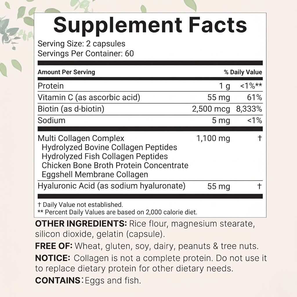 TryCure Multi Collagen Complex 8:1 - Complete Beauty Collagen — 12 of 12