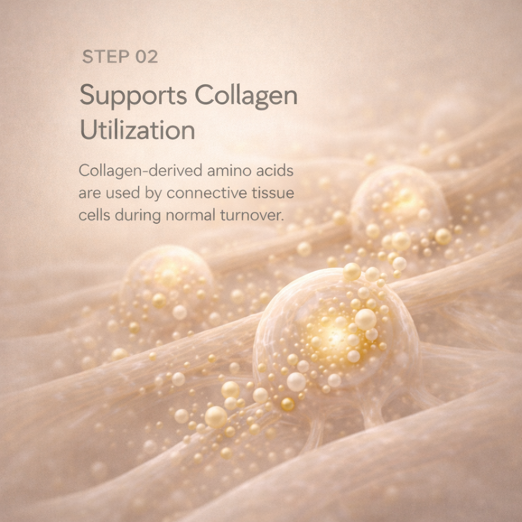 Multi Collagen Complex 8:1 - Complete Beauty Collagen how it works step 2