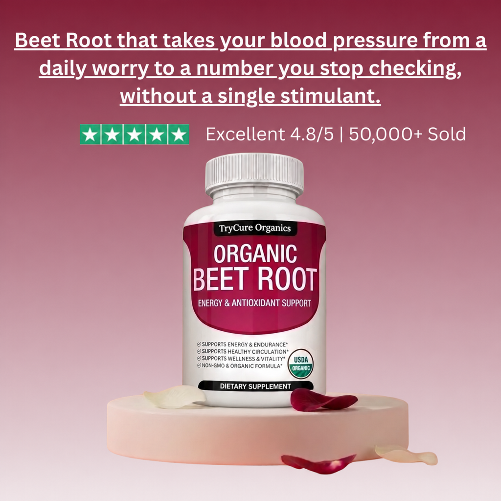 TryCure Beet Root Capsules — Blood Pressure Support — 01 of 05