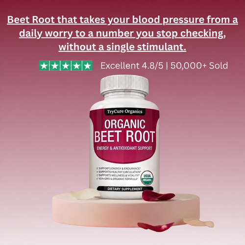 TryCure Beet Root Capsules — Blood Pressure Support — 01 of 05