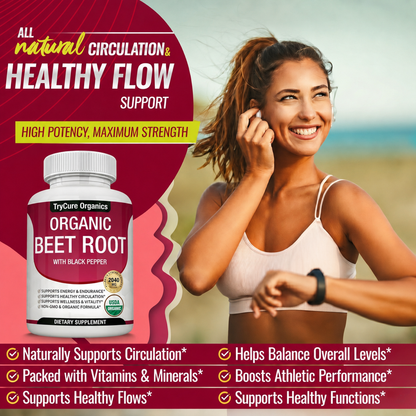 TryCure Beet Root Capsules — Blood Pressure Support — 03 of 05