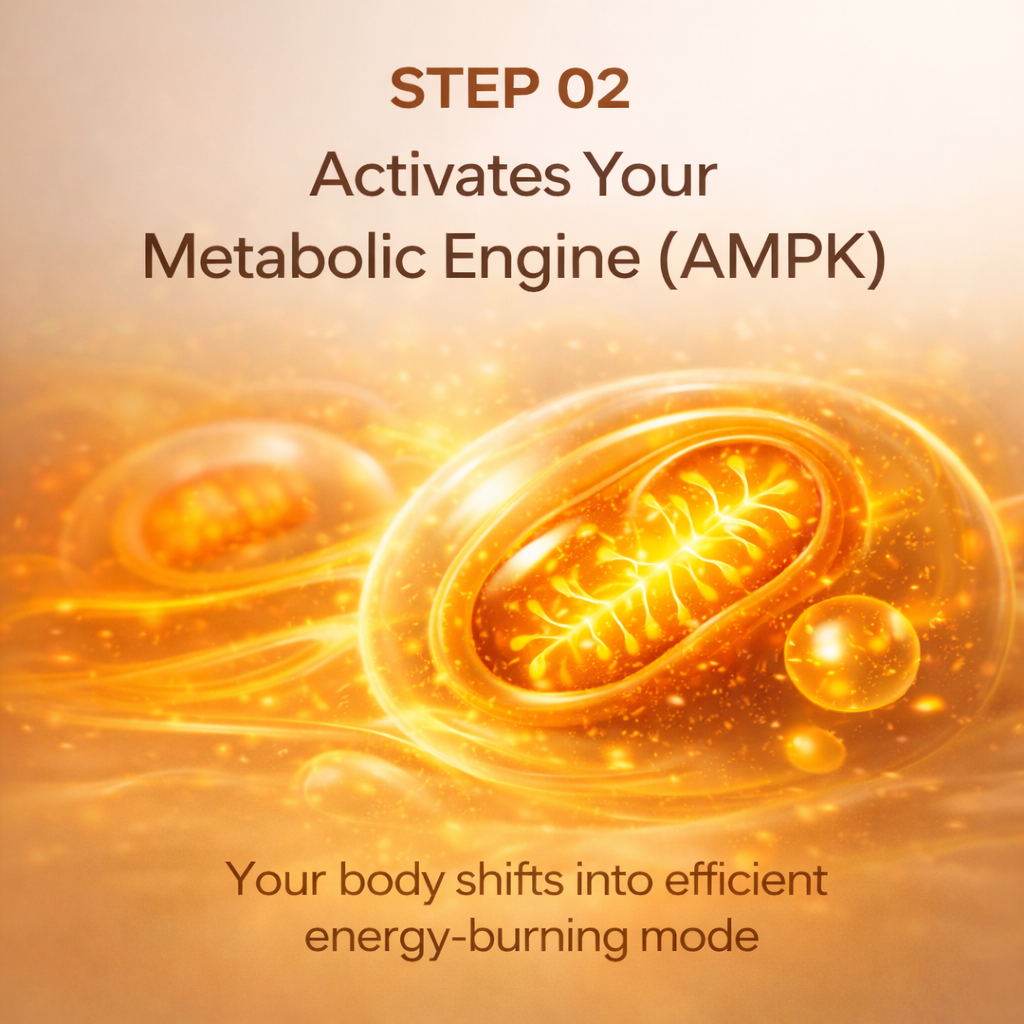 Step 2: Activates your metabolic engine AMPK