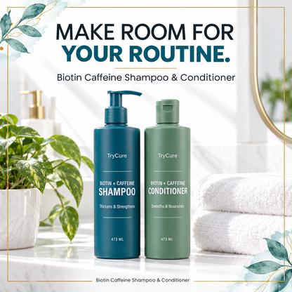 Biotin Caffeine Shampoo & Conditioner — lifestyle