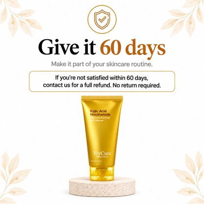 Cleanser — 09 guarantee. TryCure skincare.