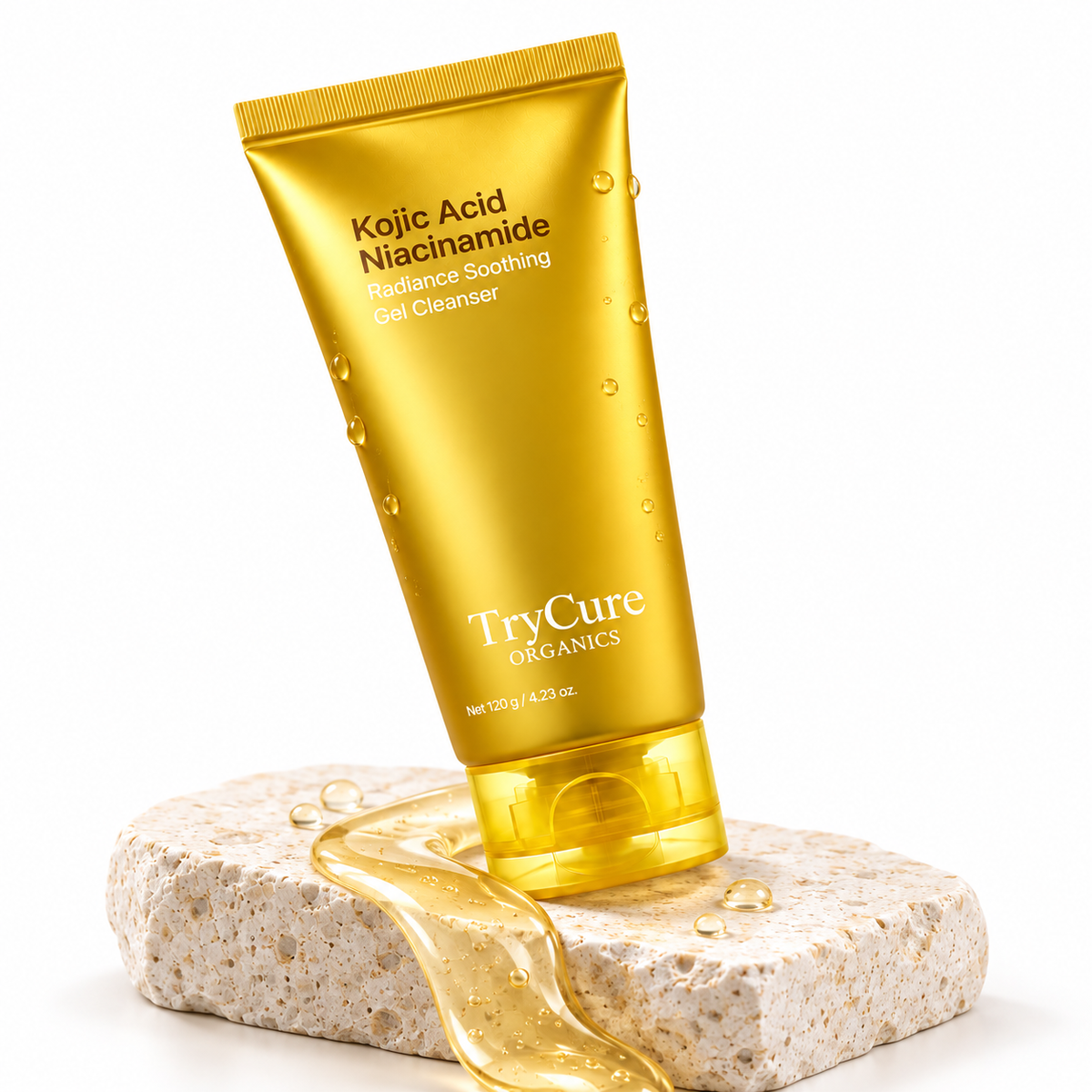 Cleanser — pdp intro. TryCure skincare.