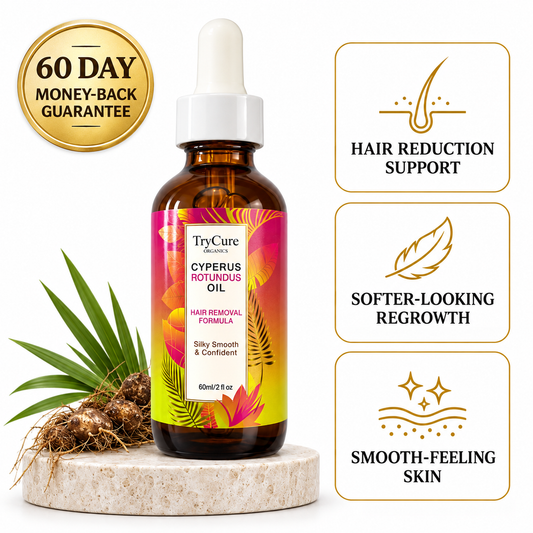 TryCure Cyperus Rotundus Oil — new 60 mL bottle and benefits