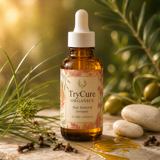 TryCure Cyperus Rotundus Oil for Hair Reduction — 01 of 05