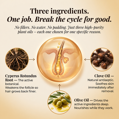 TryCure Cyperus Rotundus Oil for Hair Reduction — 04 of 05