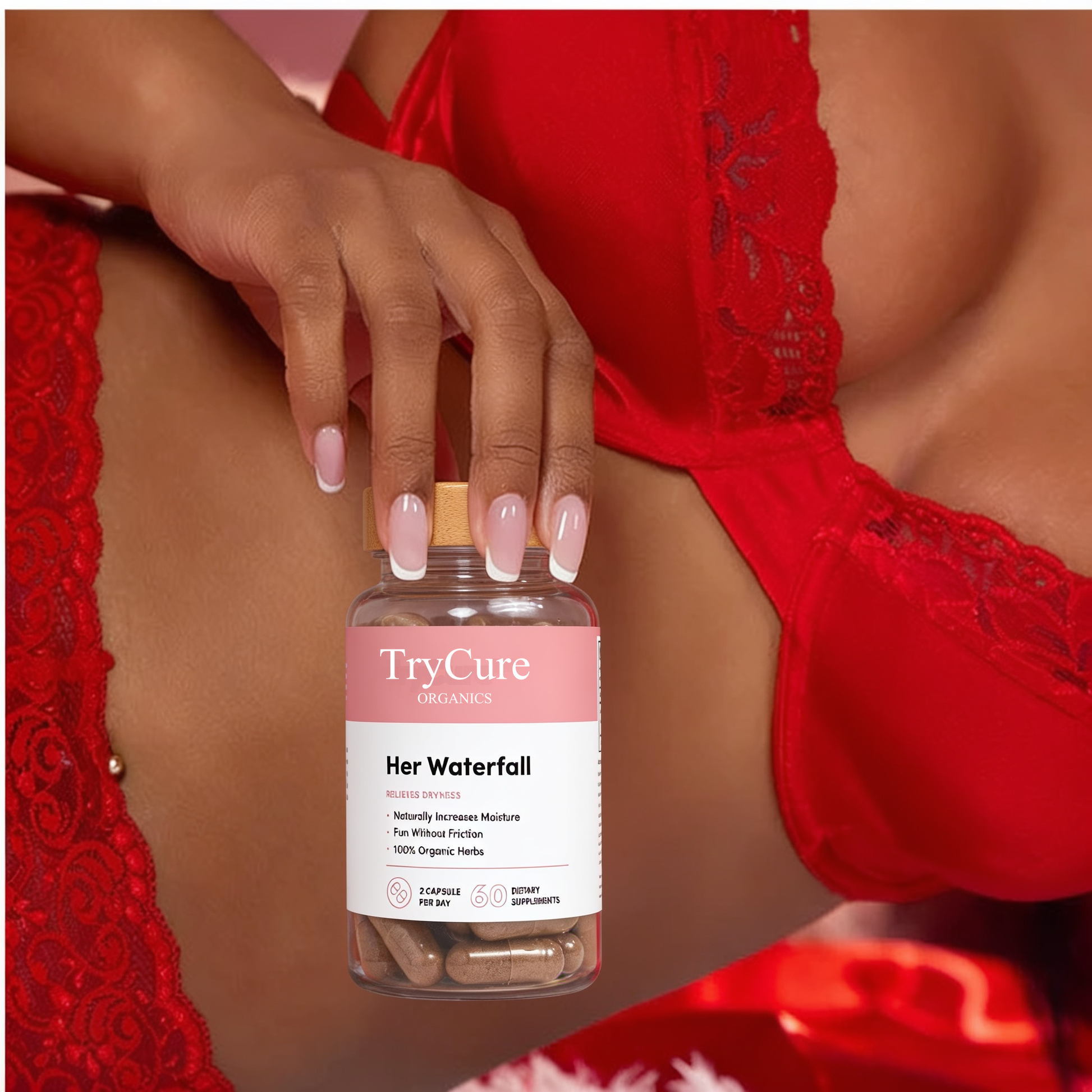 TryCure Her Waterfall — Her Waterfall lifestyle bottle (8 of 8)