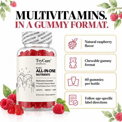 TryCure® Multivitamin Gummies For Kids — product format