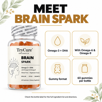 TryCure® Omega 3 - DHA Gummies For Kids — formula overview