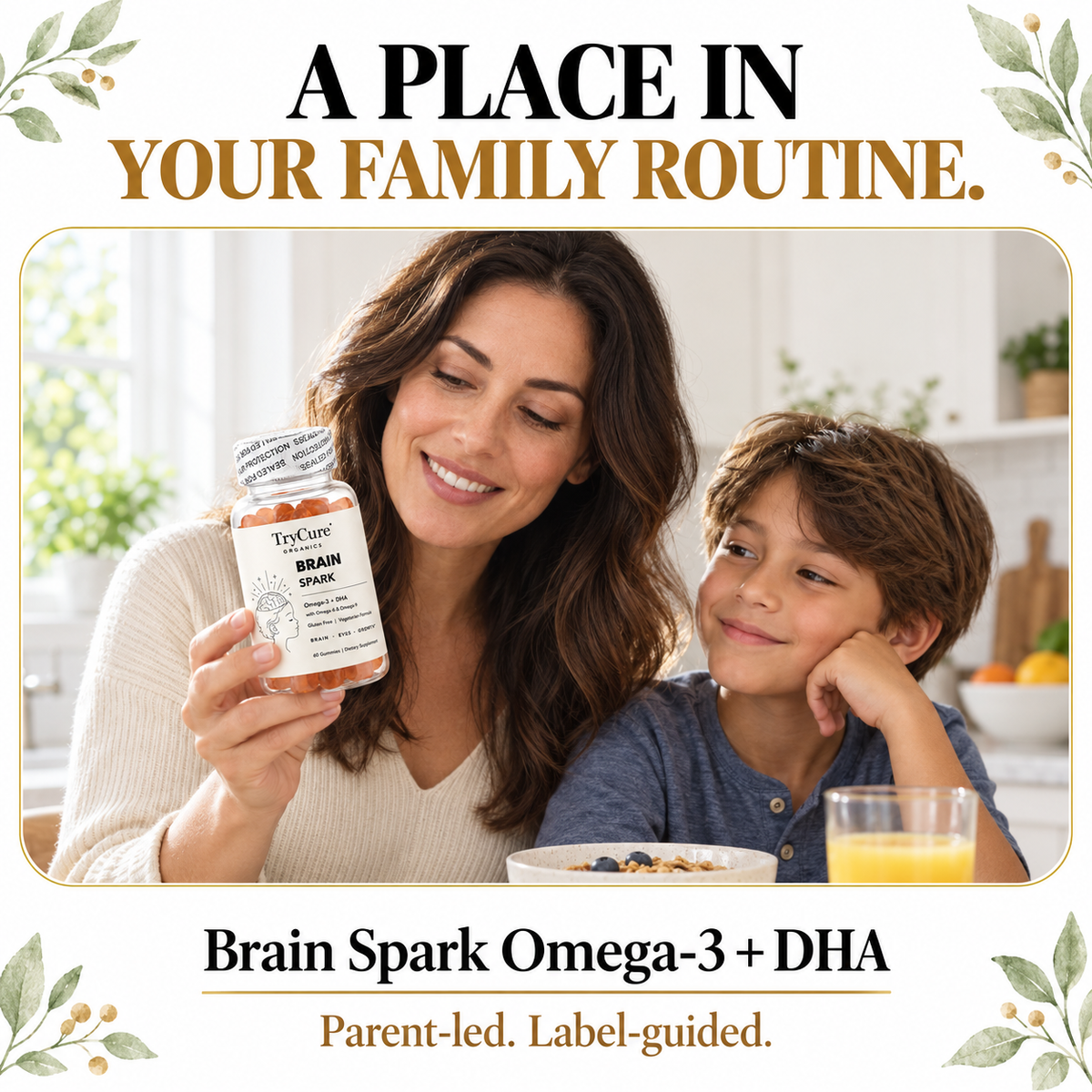TryCure® Omega 3 - DHA Gummies For Kids — everyday routine