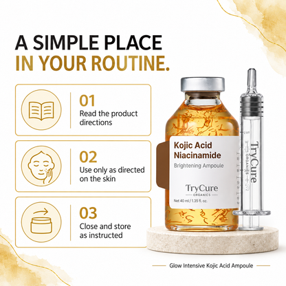 Glow Intensive Kojic Acid Ampoule — routine