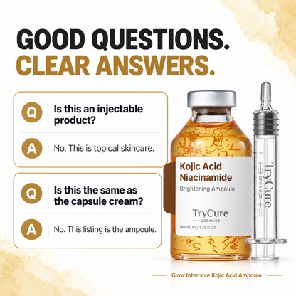 Glow Intensive Kojic Acid Ampoule — questions