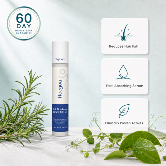 TryCure Korean Rosemary Hair Serum — 01 hero roll-on