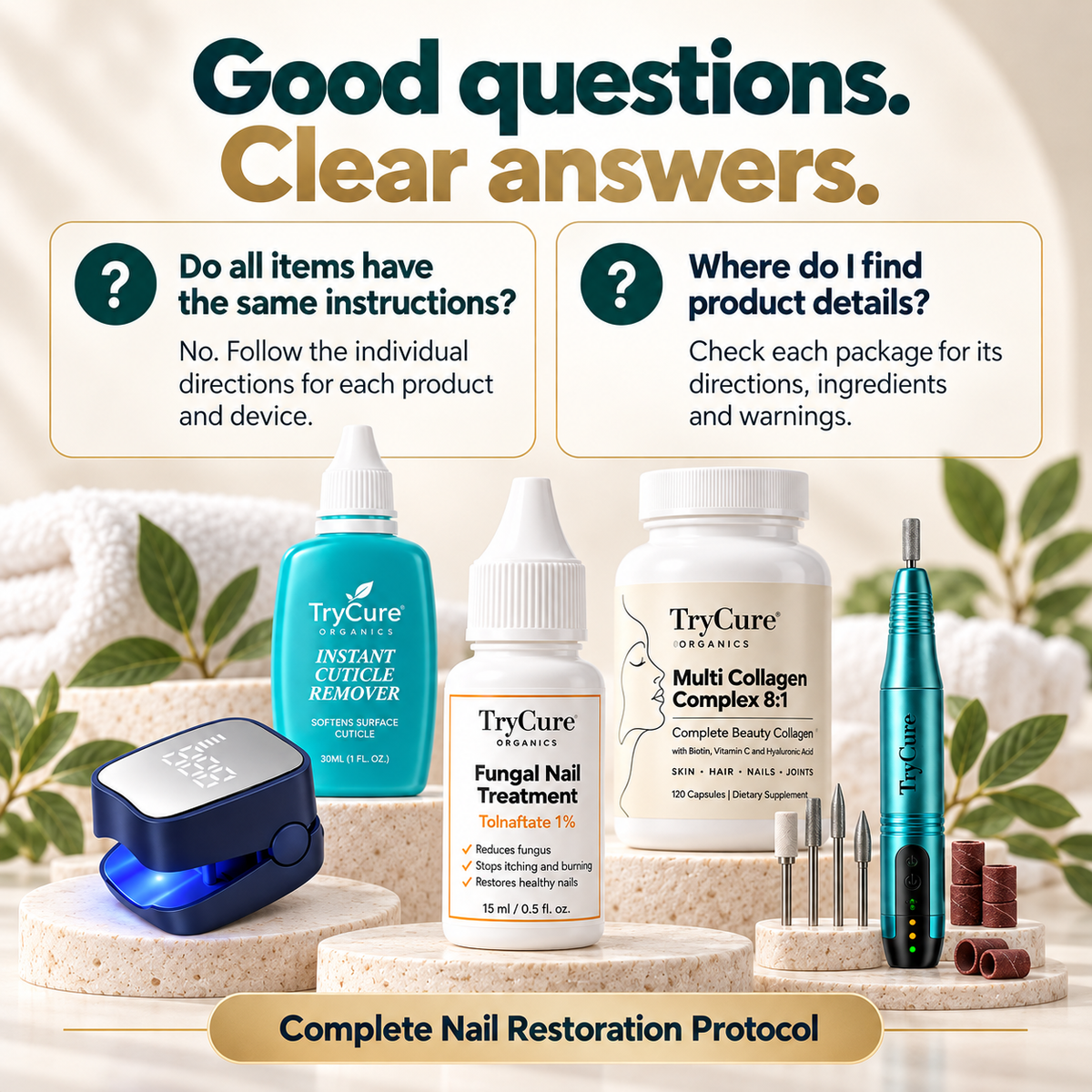 Complete Nail Restoration Protocol — questions