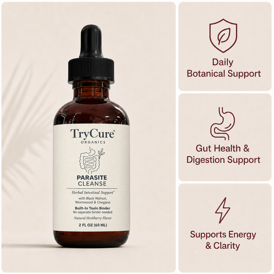 TryCure® Black Walnut Wormwood Parasite Cleanse