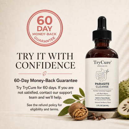 TryCure® Black Walnut Wormwood Parasite Cleanse