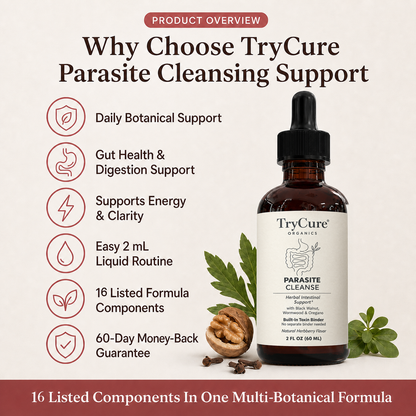 TryCure® Black Walnut Wormwood Parasite Cleanse