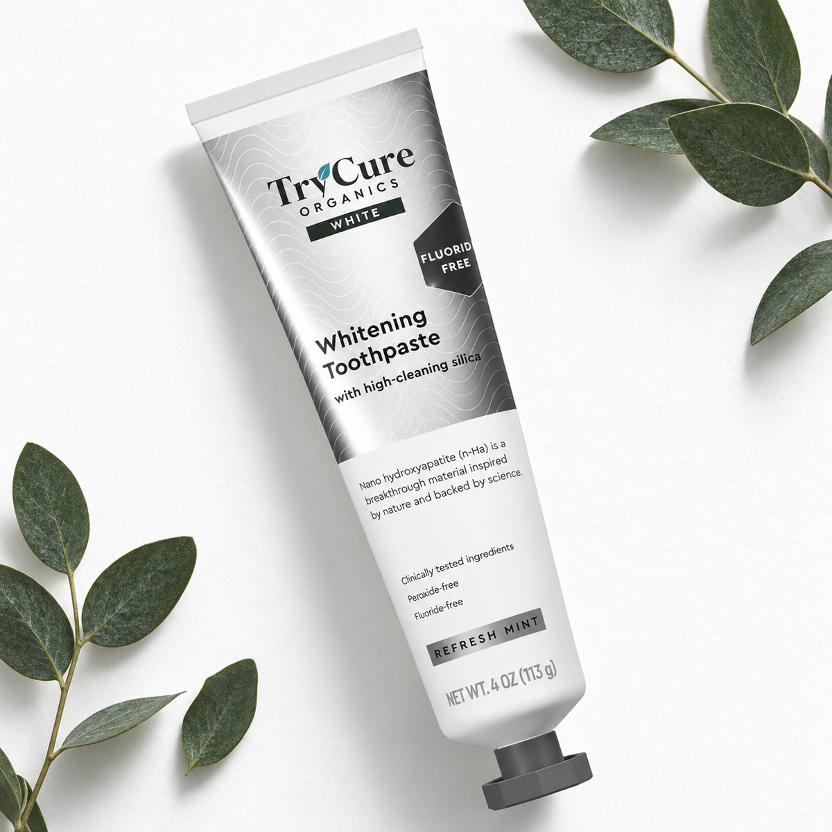 TryCure® Nano Hydroxyapatite Toothpaste — product detail photo