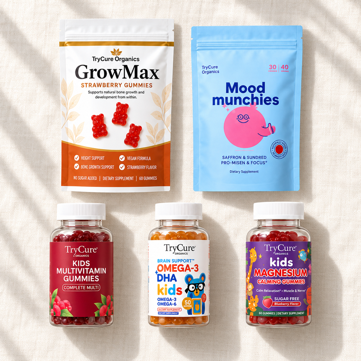 TryCure® BACK TO SCHOOL GROWTH BUNDLE — product detail photo